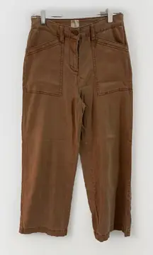 Joie Womens High‎ Waist Slim Cut Casual Pants Brown “Lion” Tan Size 2 *Desc*