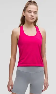 Lululemon SwiftlyTech Racerback Tank Top 2.0 Waist Length Passionate Size 4
