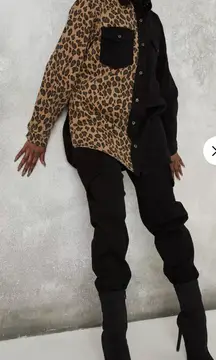 Misguided Oversized Button Down!