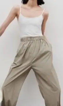 ZARA Women’s Spring Combination Tank Moda‎ Jogger Pant Jumpsuit Size Med