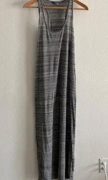 Vince Heathered Gray Lightweight Maxi Tank Dress