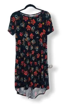 LulaRoe  SZ XS Floral  Carley Dress