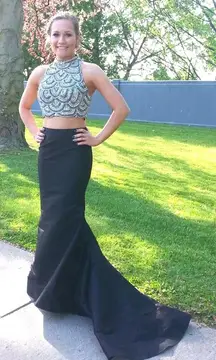 Prom Dress Two Piece