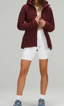 2021 Lululemon Pack It Down Jacket Coat 700 Fill Red Merlot • Size 2 • NWOT