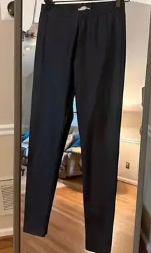 Gianni Bini‎ Blue Faux Leather Leggings Size Medium