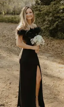 Dillard's Black Prom Dress