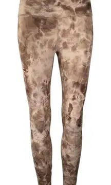Lululemon Align Diamond Dye Misty Shell Cacao Dot Foil Athletic Leggings Size 4