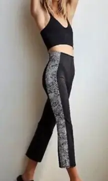 Free People Movement Checkmate Crop Flare Pants