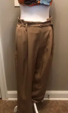 Vintage Paper Bag Pants from by the River Size Large Dark Khaki