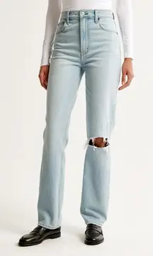 Abercrombie &‎ Fitch The 90's Straight Ultra High Rise Size 28/6 Short