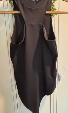 Abercrombie soft A&F Collection Sz M Black tank bodysuit