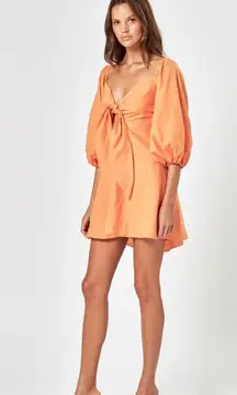 Charlie Holiday Sonny Minidress Orange SIZE 2