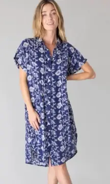 Natural Life Take It Easy Cotton Gauze Midi Dress Size Medium