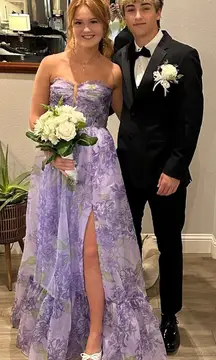 Prom Dress Floral David's Bridal