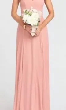 Show Me Your Mumu Godshaw Goddess Gown  Rustic Mauve Size XXS NWT