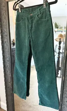 Vintage Corduroy Green