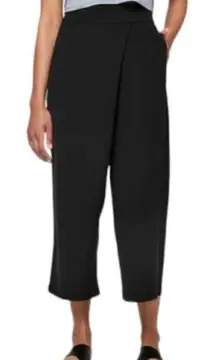 Lululemon with the flow black cross front wide leg pant 4