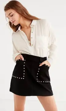 BDG Mini Studded Skirt