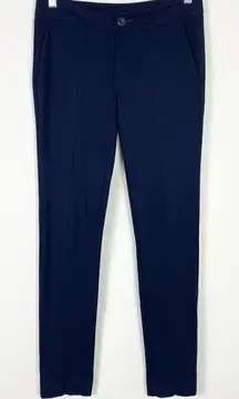 Cabi Capote #5073 Navy Blue Front Seam Skinny Fit Dress Pant Trousers Size 0