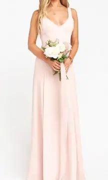 Show Me Your Mumu  Jenn Maxi Dress Dusty Rose Small