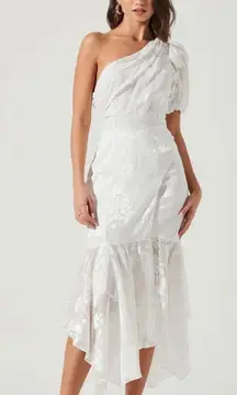 Revolve Santorini White Lace Bridal Dress