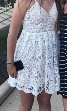 White Lace Dress