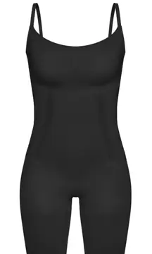 NWT Spanx Oncore Mid-thigh Bodysuit Very Black SZ-2X