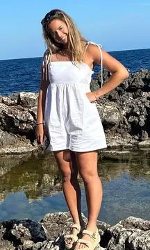 White Romper