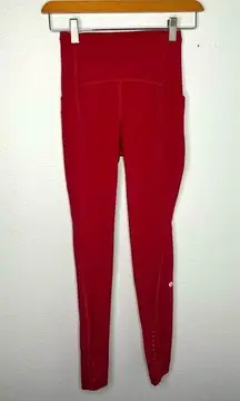 Lululemon  Dark Red 28” Swift Speed High-Rise Tight