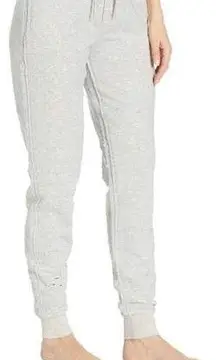 Alo Yoga ALO Fierce Distressed Jogger Sweatpants Dove Grey Heather Small