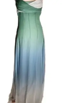 Blue Ombré Dress