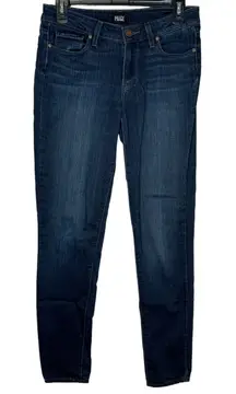 Paige Women's Jeans Verdugo Ultra Skinny Ankle Mid-Rise‎ Denim Navy Blue Size 27