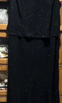 Vintage Scott McClintock Millennium 2000 Sparkle Gown Women’s 24W