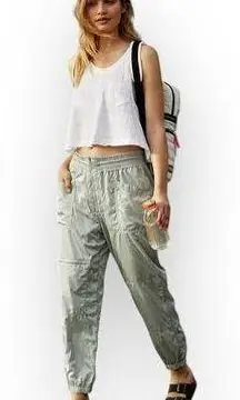 ✽ Tell Me About It Lightweight Cargo Pant ✽ Summer Mist ✽ S