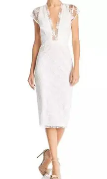 BHLDN Sau Lee Emery Floral Embroidered Dress NWT Size 4 Bridal Bachelorette Wedding