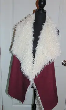 Faux Suede/Fur Vest