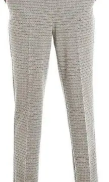 Max Studio NWT  Women's Double Knit Slim Trouser houndstooth size S