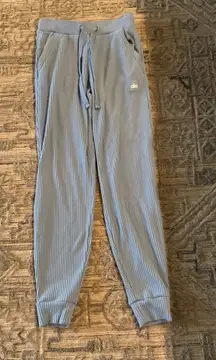 Light blue ALO sweat pants