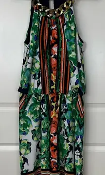 Established 1962 Strapless Halter Chain Neck Dress Size 8