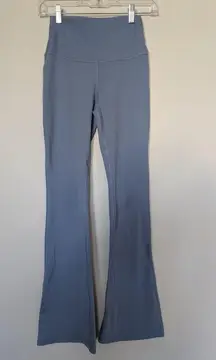 Gilly Hicks Slate Blue Flare Pants Sz S