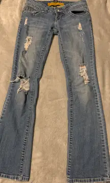 Distressed Jeans