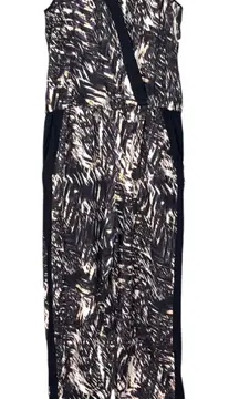 Banana Republic Sleeveless Colorful Tapered Leg Jumpsuit Size 14