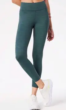 TechSweat Core 3/4 Legging Evergreen High Rise Cropped Size M