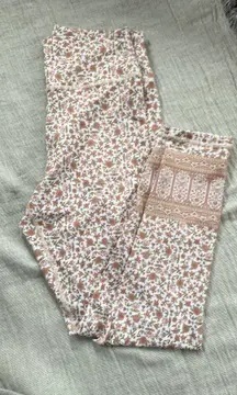 Kavala Cream Boho Legging