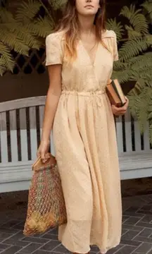 Christy Dawn Dawn Dress in Oxblood Calico Ditsy Floral