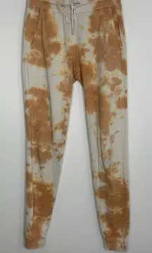 MATE The Label Tie Dye Fleece Relaxed Organic Cotton Jogger Sweatpants XS