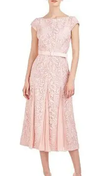 Kay Unger ANGELINA LACE TEA LENGTH DRESS size 4