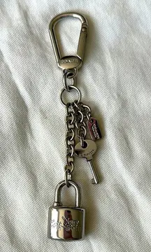Coach Purse Charm Key Fob Lock and Key