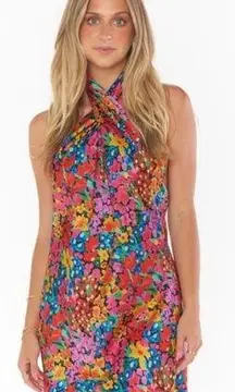 Show Me Your Mumu Jasmine Halter Mini Dress