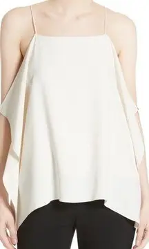 Theory Petteri Rosina Cold Shoulder Top Ivory L